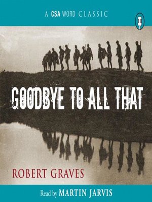 cover image of Goodbye to All That